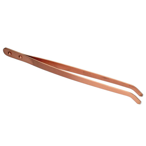 Copper Tongs Curved
