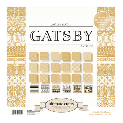 Paper Pack 12 x 12 - Gatsby