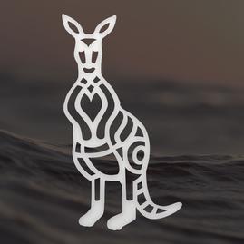 Ultimate Crafts / Cut Emboss Stencil Die - Kangaroo