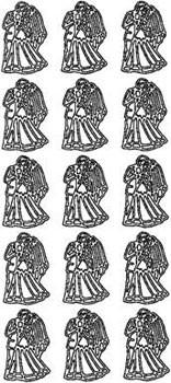 Bride & Groom, white