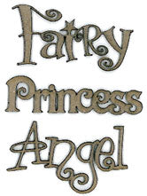 Chipboard /  Fairy Theme Pack