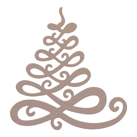 Couture Creations / Mini Die - Deck the halls / Swirling Christmas Tree