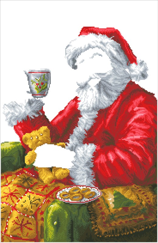 Diamond Dotz Santa's Cuppa