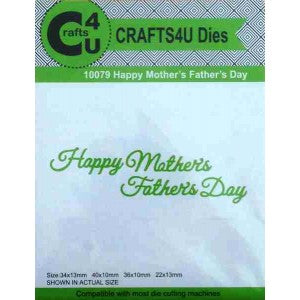 Crafts4U / Happy Mothers Fathers Day