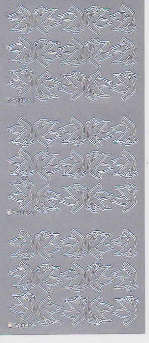 Doves, silver