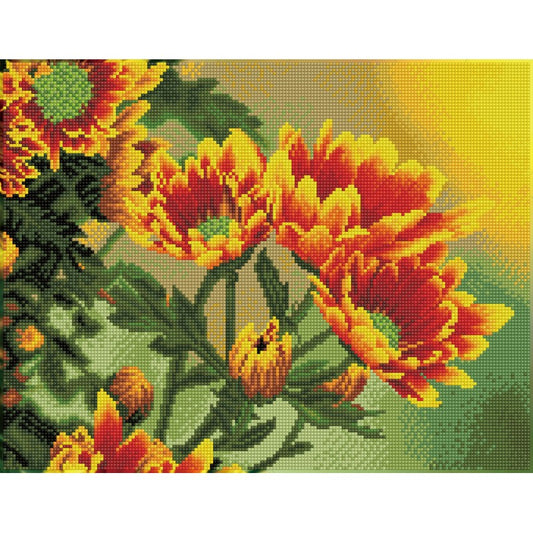 Diamond Dotz Pre-Framed / Field Daisies