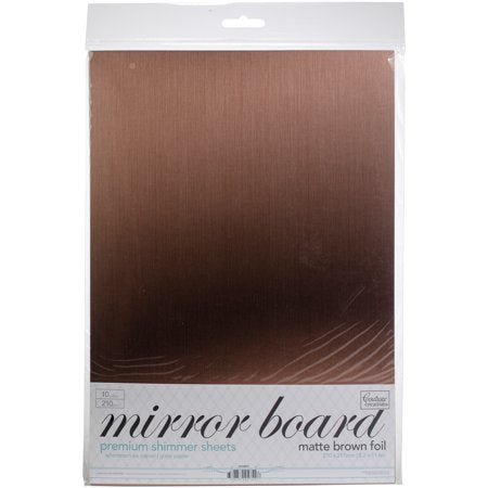 Mirror Board / Matte Brown Foil