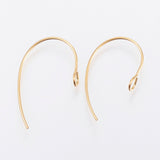 Stainless Earring Hook / Eclipse - Gold