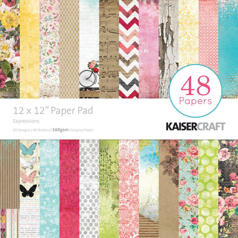 Kaisercraft 12 x 12 / Expressions Paper Pad