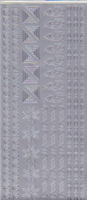 Flourish & Borders, silver