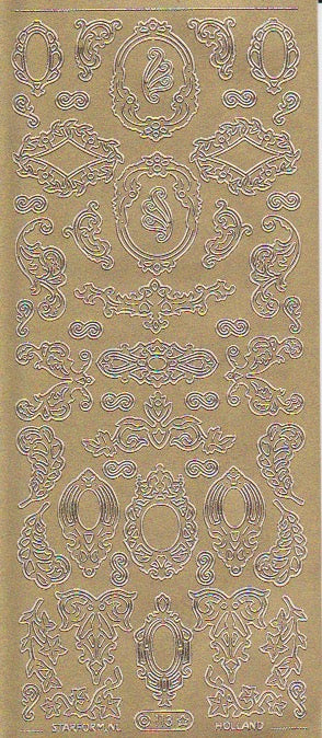 Flourish/Frames, gold