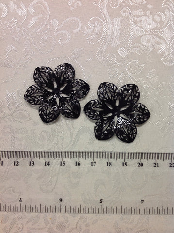 Metal stamping, flower (4/0201)
