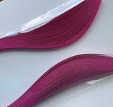 Quilling strips 3mm / 50 Pack / Assorted Single Colours