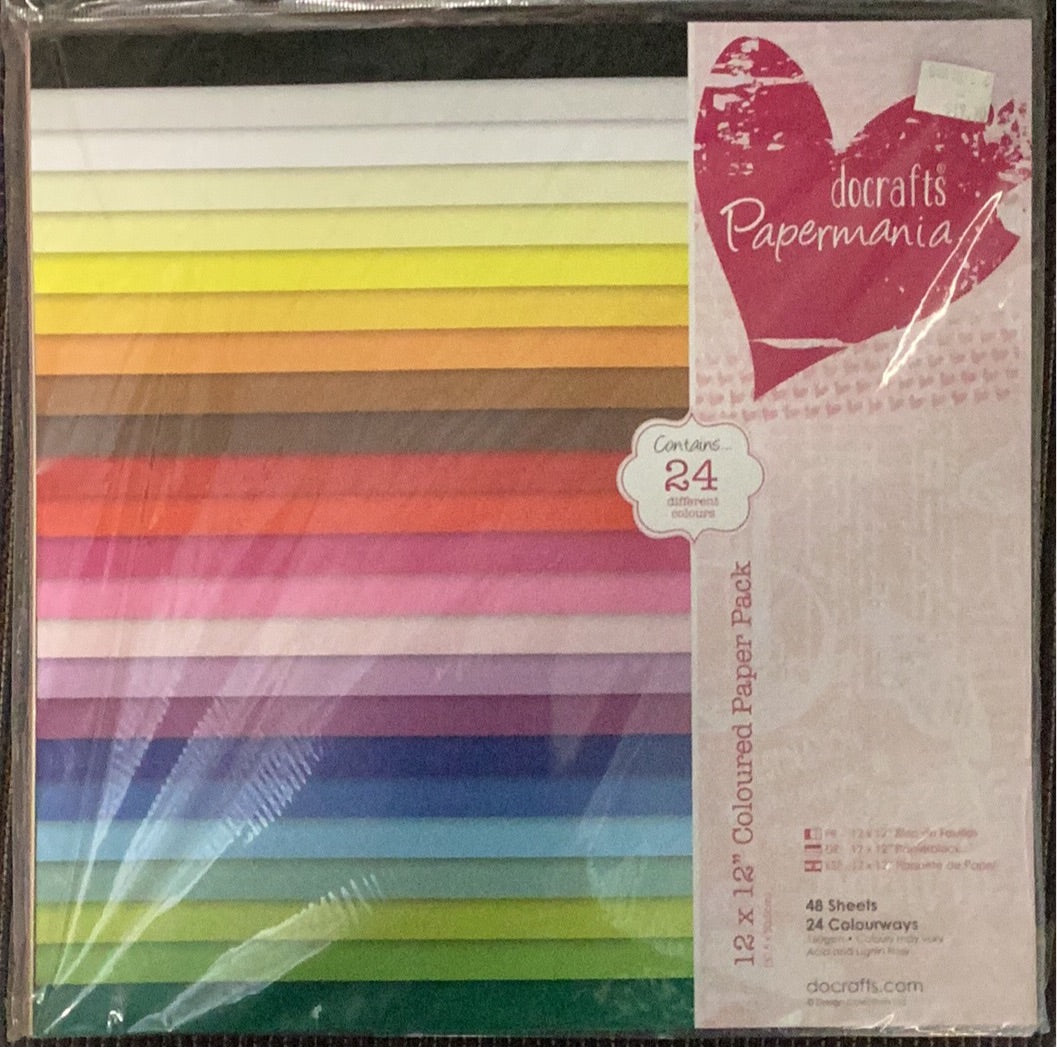 Do Crafts Papermania 12 x 12 Paper Packs