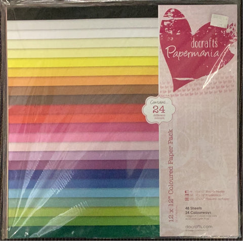 Do Crafts Papermania 12 x 12 Paper Packs