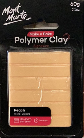 Polymer Clay 60gm - Peach