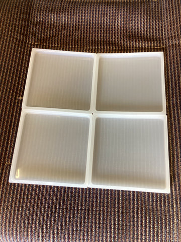 Resin Mold / Set of Coasters, Square