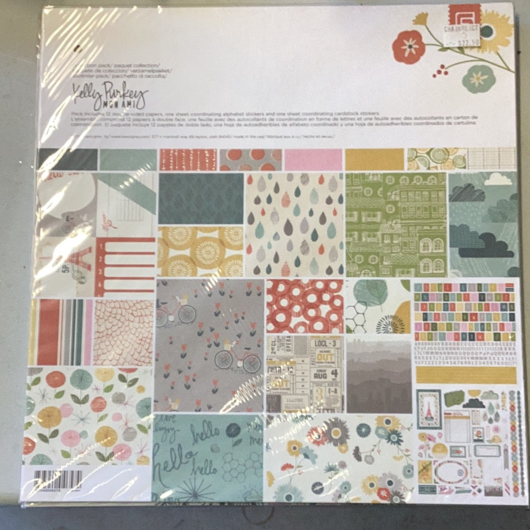 Basic Grey Paper Packs & Sticker Sheets