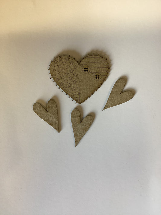 Chipboard / Sweethearts