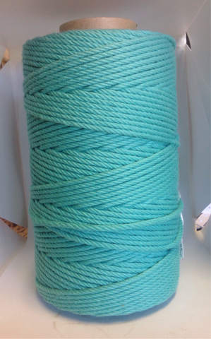 Cotton Rope 4.5mm - 1kg Turquoise
