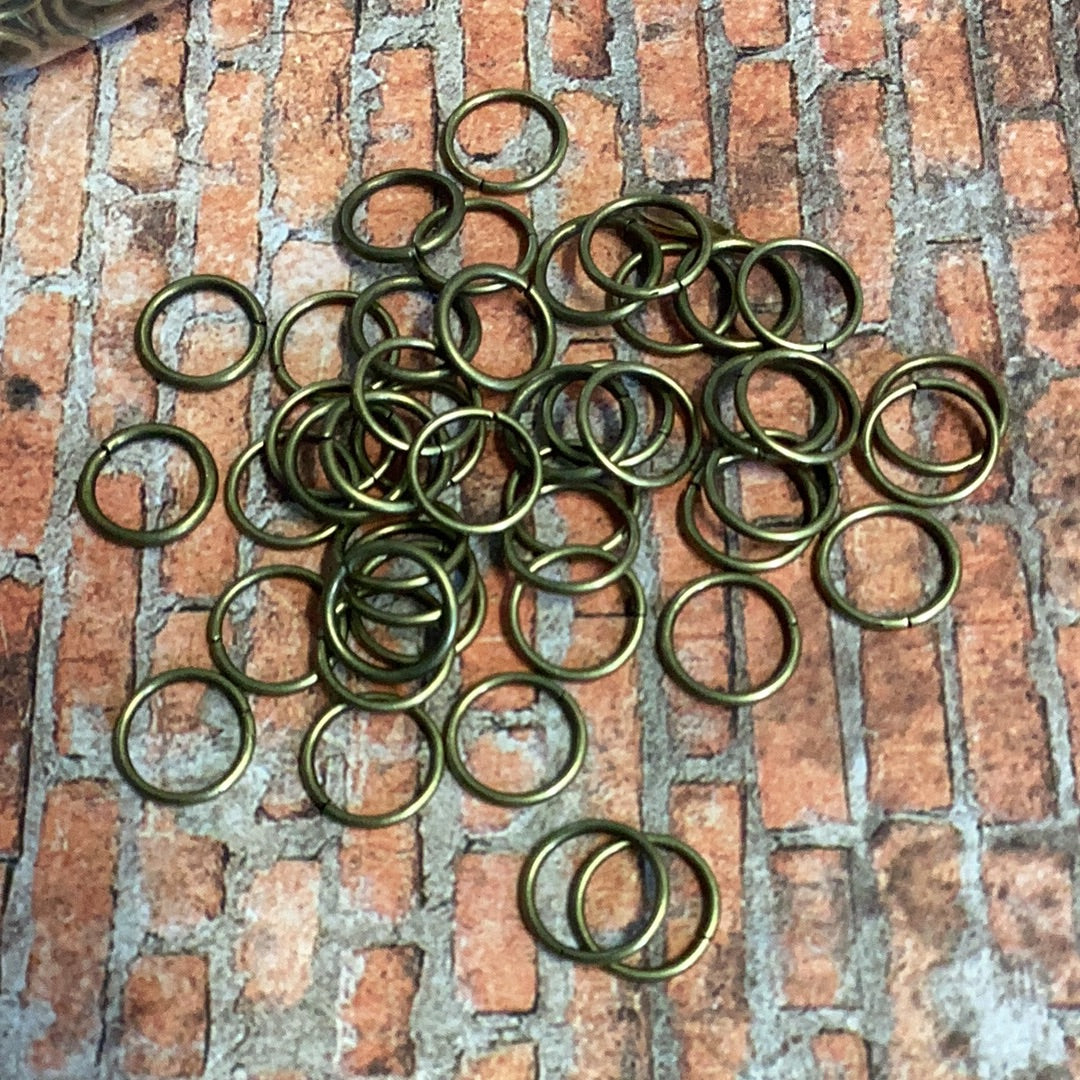 Jump Rings / findings / Antique Bronze