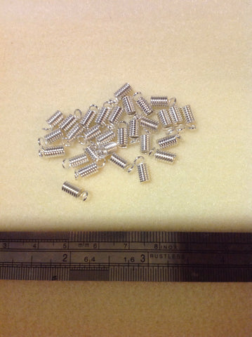 Cord ends 6x4mm (4/0114)