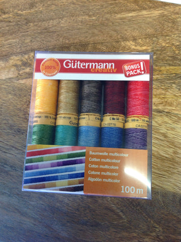 Gutermann thread set - 100% cotton