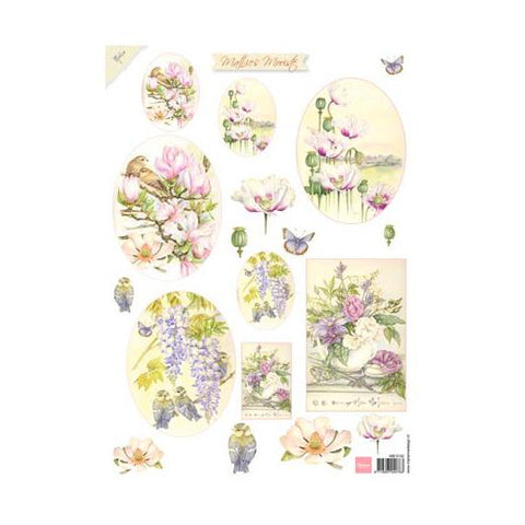 Marianne Design - Topper Sheet, Mattie's Summer Flowers 1 #0152
