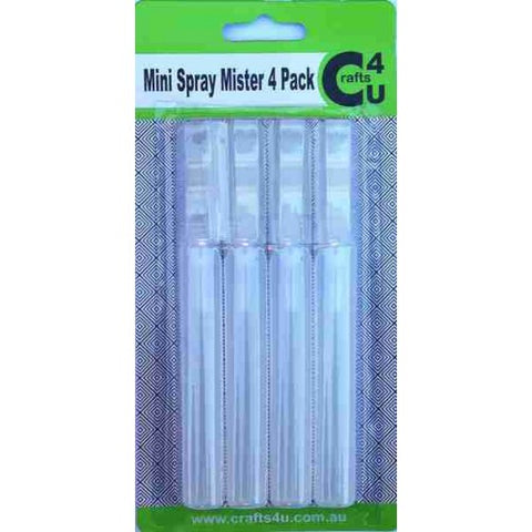 Mini Spray Misters / Pack of 4