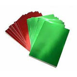 A5 Mirror Board Card Green 10 Pack