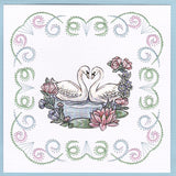 Stitch & Do Embroidery Card Kit #61 - Swans