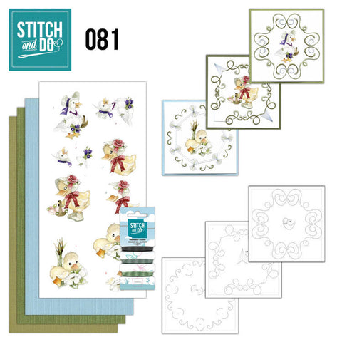 Stitch & Do Embroidery Card Kits #81 - Yearlings
