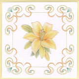 Stitch & Do Embroidery Card Kit #84 - Yellow Flowers