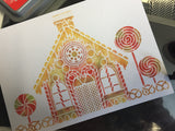 Sweet Poppy Stencil / Gingerbread House