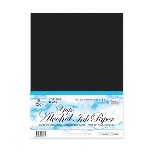 Yupo Alcohol Ink Paper Black