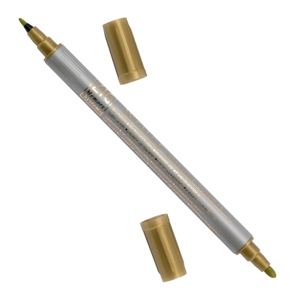 Zig Writer / Metallic Gold